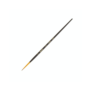 Колонок круглый укороченная вставка Roubloff "Series 1117" №1,5 матовая длинная ручка