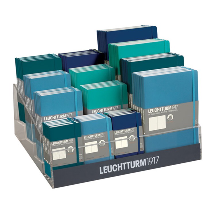 Блокнот без линовки Leuchtturm1917 "Pocket" A6, 61л, 80гр/м² ,мягкая обложка, Зеленый Океан