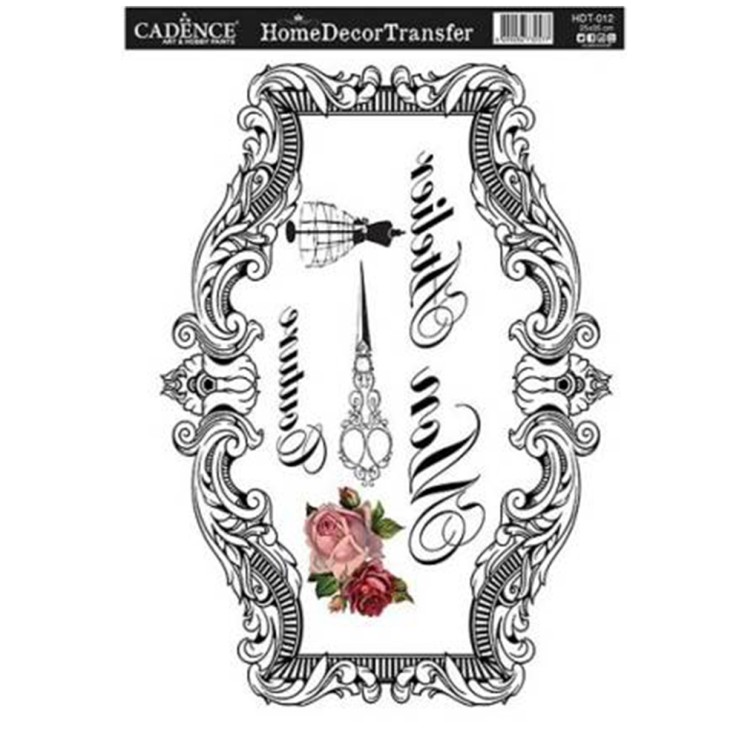 Трансфер 25х35см, HDT012 кутюр