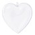 Сердце пластик 14см (Schiller)