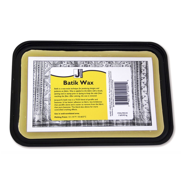 Воск для батика Jacquard "Batik Wax" с парафином, 450гр.