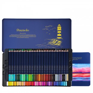 Набор цветных карандашей "Finenolo" 72 цвета в металлическом пенале
