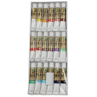 Тушь китайская жидкая Marie’s "Chinese Painting set" 18 цветов в картонной упаковке