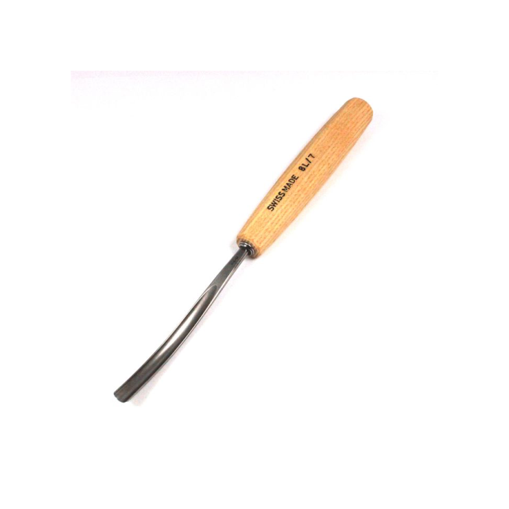 Стамеска полуклюкарза полукруглая Pfeil "CHISEL LONG BENT" 8L/7