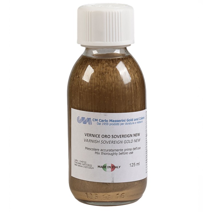 Жидкая бронза "Masserini" золото соверен, 125мл (водная)