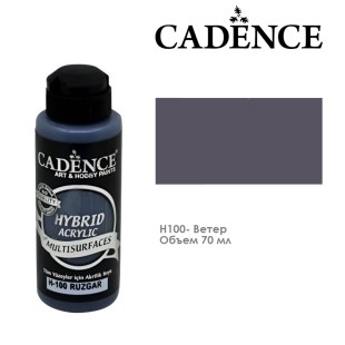 Краска акриловая Cadence "Hybrid" 70мл №H100 ветер