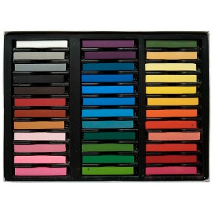 Набор сухой пастели Shinhan "Soft Pastel" 36 цветов в картонной упаковке