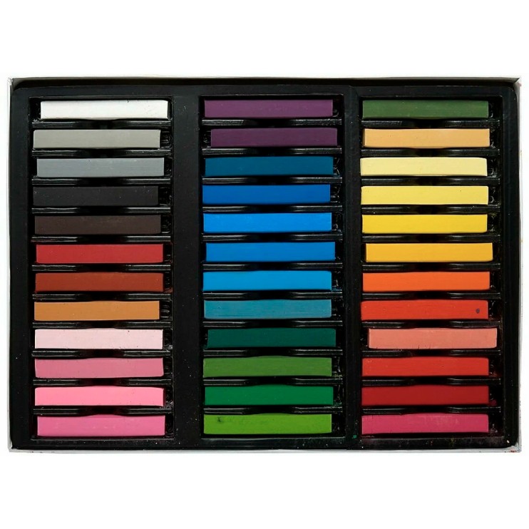 Набор сухой пастели Shinhan "Soft Pastel" 36 цветов в картонной упаковке