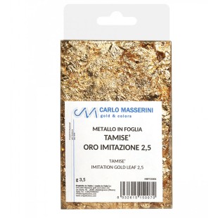 Поталь в крошке Masserini "Tamise" золото (3,5 гр)