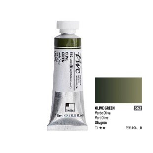 Краска акварельная SH "PWC" №562 (B) оливково-зеленый / туба 15мл