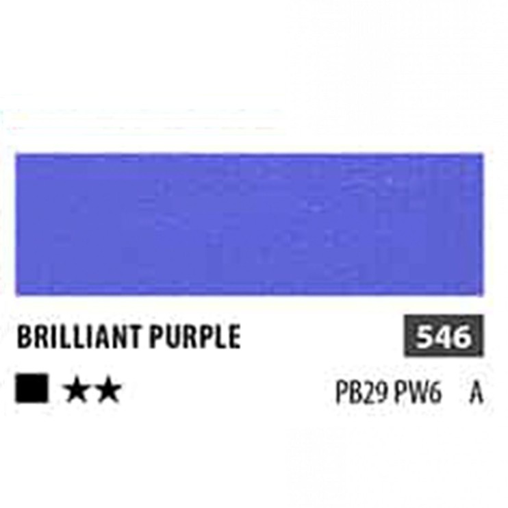 Краска акриловая ShinHan "Professional" №546 Пурпурный бриллиантовый, туба 50мл 
