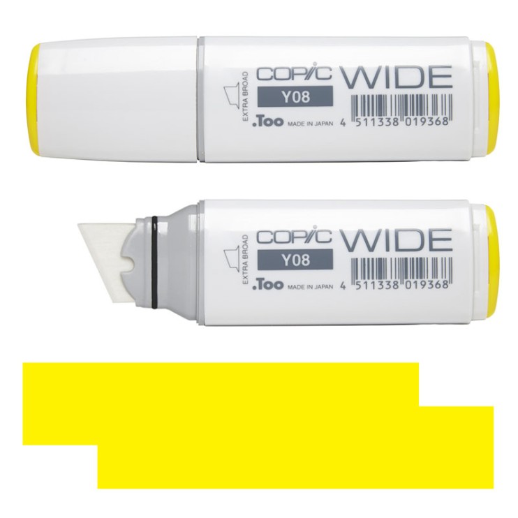 Маркер широкий Copic "Wide" Y08 Acid Yellow