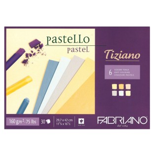 Блок для пастели Fabriano "Tiziano Soft Colours" 29,7x42см, 30л, 160гр/м² (46029742)