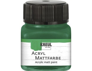 Акрил матовый Kreul "Acryl Mattfarbe" 75222 Green (зеленый), 20 мл