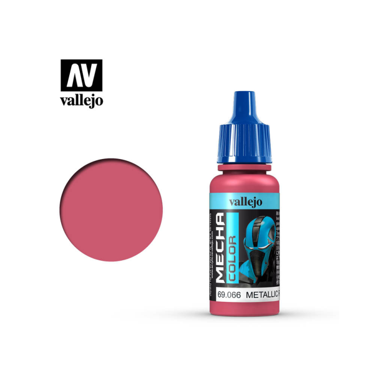 Краска для сборных моделей Vallejo "Mecha Color" 69.066 Metallic Red