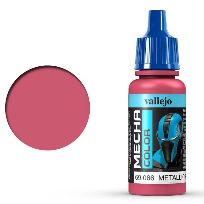 Краска для сборных моделей Vallejo "Mecha Color" 69.066 Metallic Red