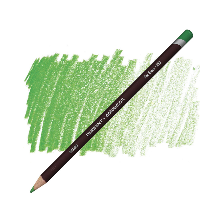 Карандаш цветной Derwent "Coloursoft" C430 Зеленый горох (0700995)