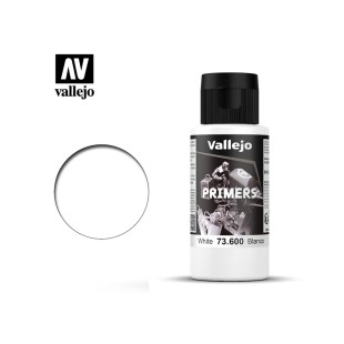 Акрилово-полиуретановый грунт Vallejo "Surface primer" 73.600 White, 60мл
