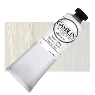 Масляная краска Gamblin "Artist" Titanium White (Белила титановые), туба 37мл