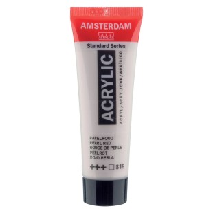 Краска акриловая "Amsterdam" №819 Красный жемчужный /20мл