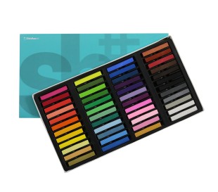 Набор сухой пастели Shinhan "Soft Pastel" 48 цветов в картонной упаковке