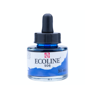 Акварель жидкая "Ecoline" №506 Ультрамарин насыщенный, 30 мл