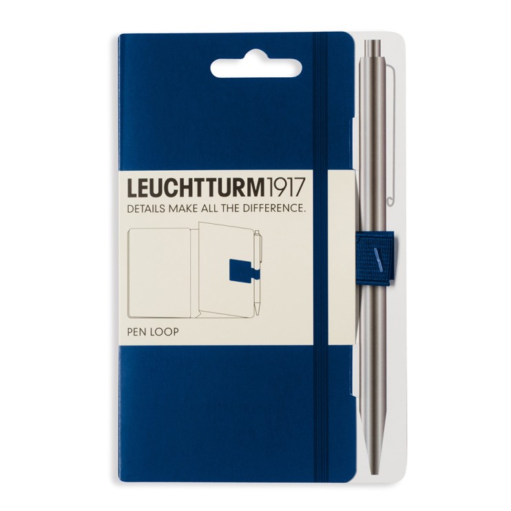Петля самоклеящаяся на блокнот Leuchtturm1917 "Pen Loop" Синий морской, 15мм (342939)