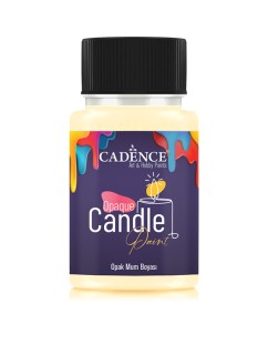 Краска по свечам Cadence "Opaque Candle Paint" 02 светло-желтый, 50мл
