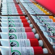 Набор масляных красок "Old Holland" 168 туб по 40 мл в деревянном ящике