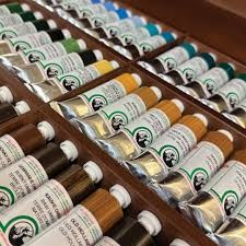 Набор масляных красок "Old Holland" 168 туб по 40 мл в деревянном ящике