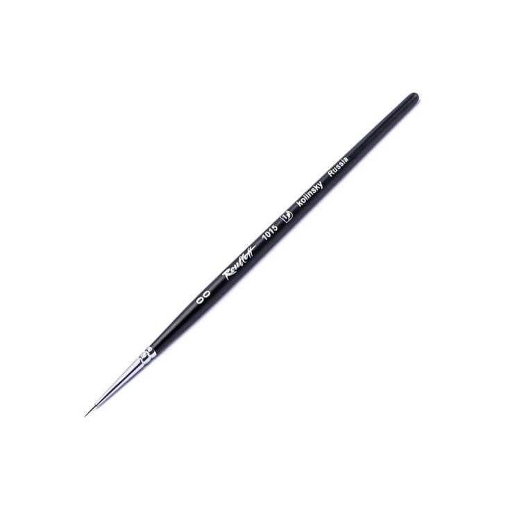 Колонок круглый "1015" №00 на короткой ручке