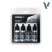Набор из 4 красок Vallejo "True Metallic Metal" оттенки: Sterling Silver