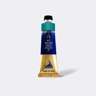 Краска масляная Maimeri "Puro" 40мл, №412 Turquoise Cobalt/ Кобальт бирюзовый