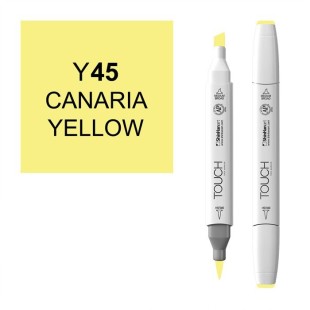 Маркер Touch Twin "Brush" цвет Y45 (canaria yellow)