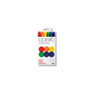 Набор Copic Ciao "Primary" 6 маркеров (стартовый)