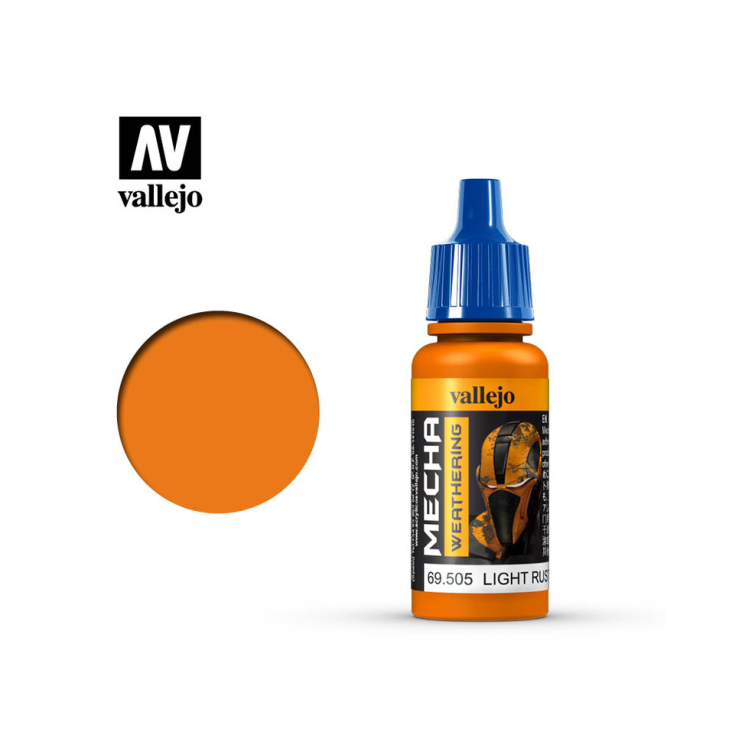Краска для сборных моделей Vallejo "Mecha Weathering" 69.505 Light Rust Wash