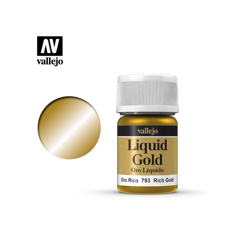 Жидкое золото "Liquid" 70.793 Rich Gold, 35 мл