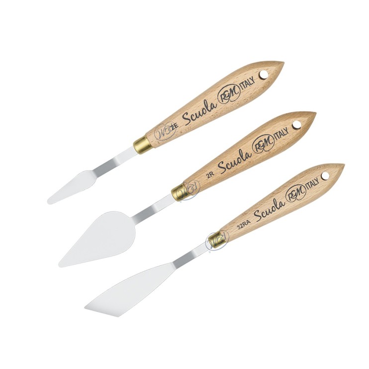 Набор мастихинов RGM "School Line Classic" 3 штуки (№2E,2R,32RA)