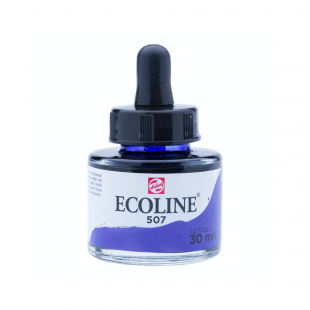 Акварель жидкая "Ecoline" №507 Ультрамарин фиолетовый, 30 мл