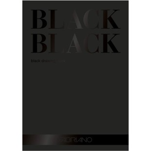 Блок черной бумаги Fabriano "BlackBlack" 24x32см, 20л, 300гр/м² (19100391)
