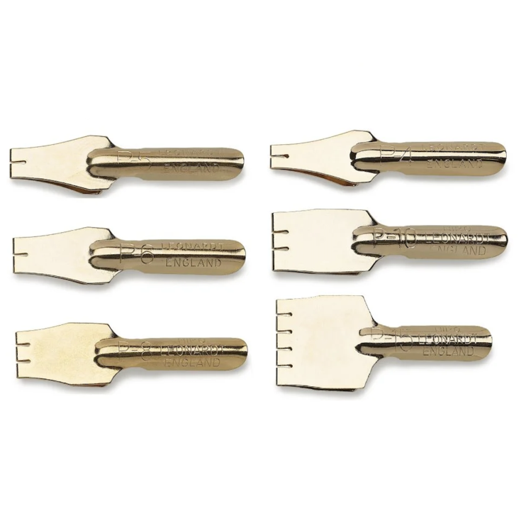 Набор из 6 плакатных перьев "Poster" №4, 5, 6, 8, 10, 15