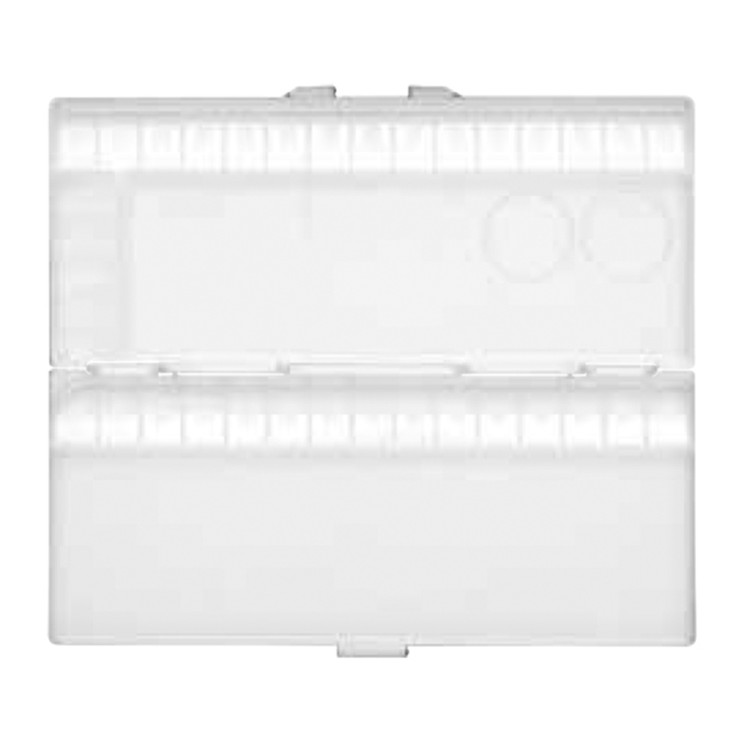 Палитра пластиковая Shinhan "Professional" с крышкой 37 ячеек