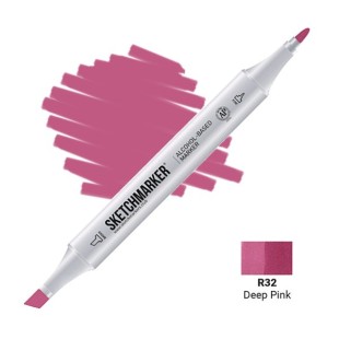 Маркер двусторонний Sketchmarker "Classic" R32 Глубокий Розовый