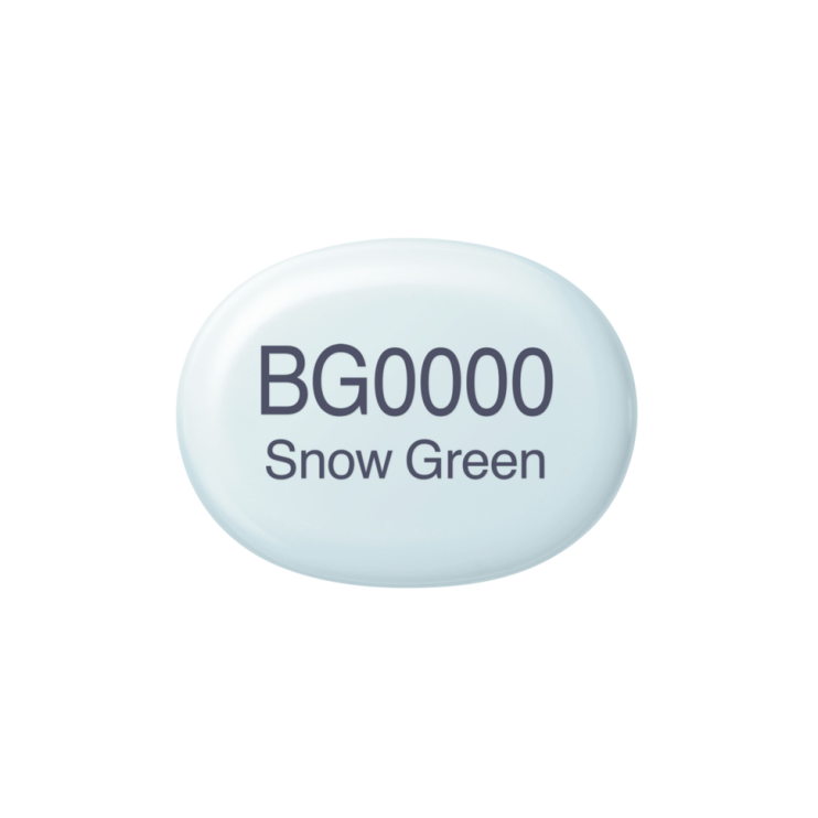 Маркер двухсторонний COPIC "SKETCH" BG0000 Snow Green