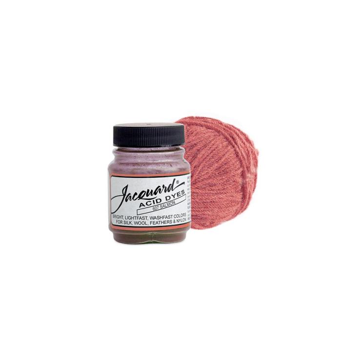 Краситель порошковый Jacquard "Acid Dye" #607 розово-оранжевый