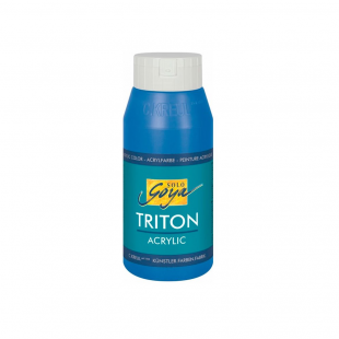 Краска акриловая Solo Goya "Triton" №37 Церулеум, 750мл.
