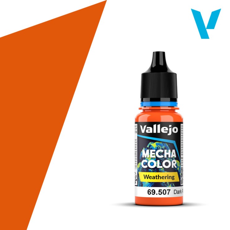 Краска Vallejo "Mecha Weathering" 69.507 Dark Rust Wash