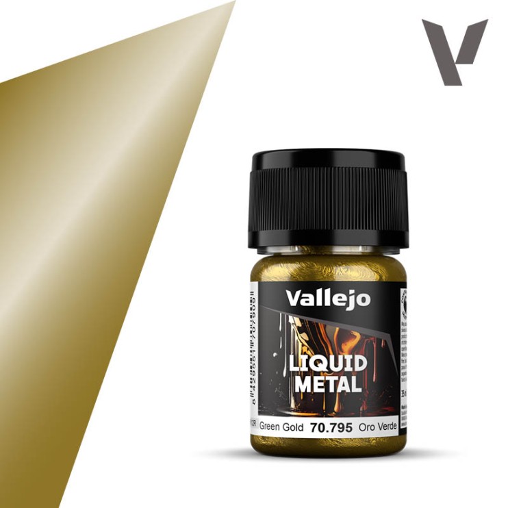 Жидкое золото "Liquid" 70.795 Green Gold, 35 мл