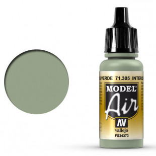 Краска для аэрографии "Model Air" цвет 71.305 (Interior Grey Green)