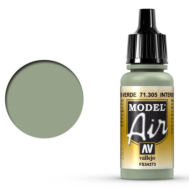 Акрил "Model Air" 71.305 (Interior Grey Green)